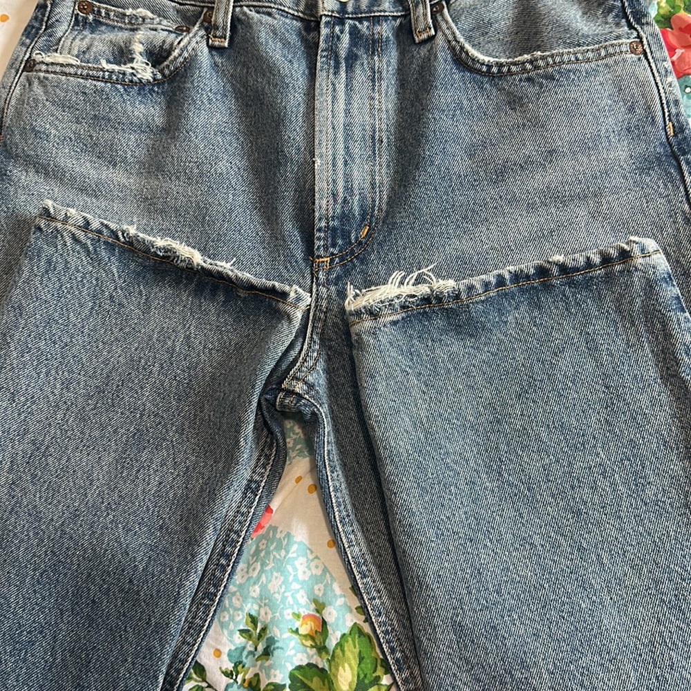 Agolde Light Blue High Rise Jeans - Picture 8 of 8